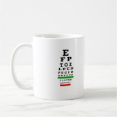 Mug Cadeaux de DIAGRAMME d'OEIL (Gauche)