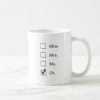 Mug Cadeaux de doctorat pour femmes