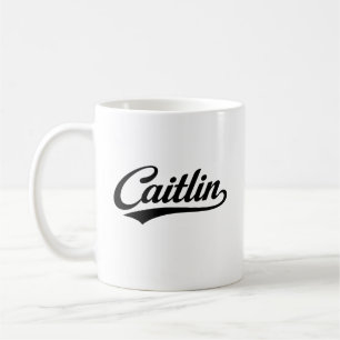 Mug Cadeaux de famille de prénom de Caitlin