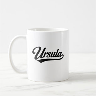 Mug Cadeaux de famille derniers premiers nom Ursula