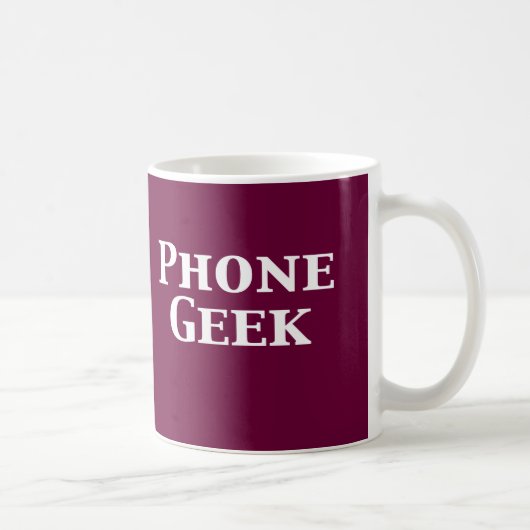 Mug Cadeaux de geek de téléphone (Droite)