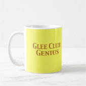 Mug Cadeaux de génie de club d'allégresse (Gauche)