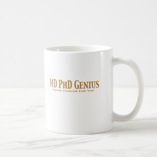 Mug Cadeaux de génie de DM PhD