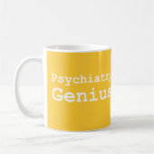 Mug Cadeaux de génie de psychiatrie (Gauche)
