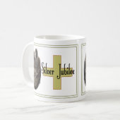 Mug Cadeaux De Jubilé D'Argent Pour Les Soeurs (Devant gauche)