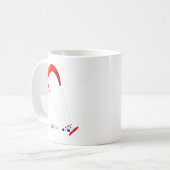 Mug Cadeaux de kitesurf de Kiteboarding (Devant gauche)