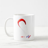 Mug Cadeaux de kitesurf de Kiteboarding (Gauche)