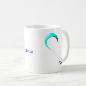 Mug Cadeaux de kitesurf de Kiteboarding (Devant droit)
