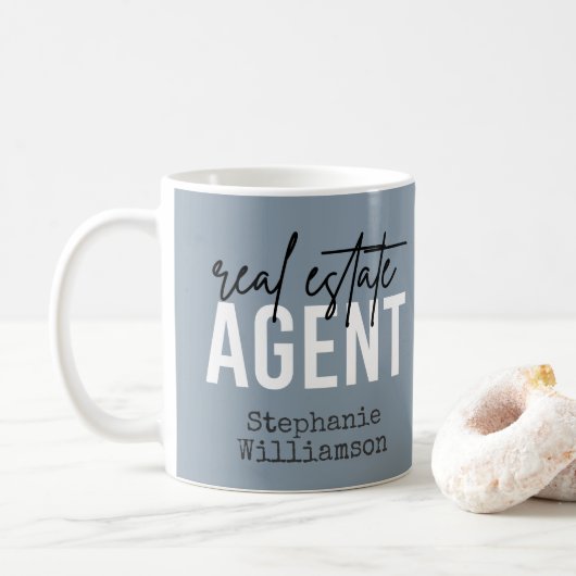 Mug Cadeaux de l'agent immobilier personnalisé pour le (Avec donut)