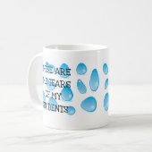 Mug Cadeaux de l'enseignant Citations de l'école de cl (Devant gauche)