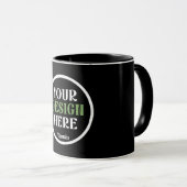 Mug Cadeaux de mariage personnalisés, élégants, classi (Devant droit)