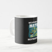 Mug Cadeaux de maths drôles (Devant gauche)