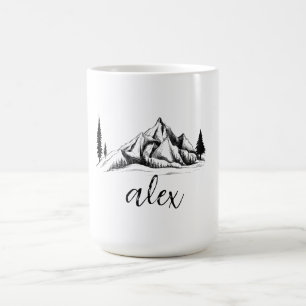 Mug Cadeaux de montagne pour son cadeau d'amoureux de 