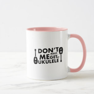 Mug Cadeaux de musique d'Uke d'ukulélé