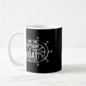 Mug Cadeaux de navigation Je suis le capitaine de ce b (Gauche)