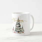 Mug Cadeaux de Noël sous l'arbre (Devant droit)