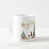 Mug Cadeaux de Noël sous l'arbre (Devant gauche)