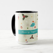 Mug Cadeaux de Noël Vegan (Devant gauche)