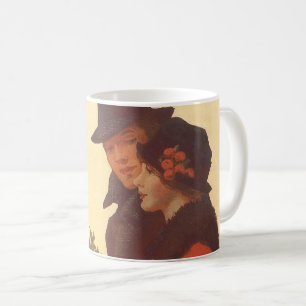 Mug Cadeaux de Noël vintage, d'amour et de romance