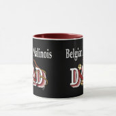 Mug Cadeaux de papa Malinois (Centre)