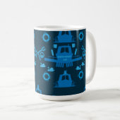 Mug Cadeaux de péniche britannique (Devant droit)