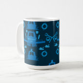 Mug Cadeaux de péniche britannique (Devant gauche)