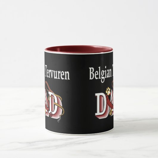 Mug Cadeaux de père Tervuren belge (Centre)