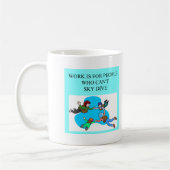 Mug cadeaux de plongeur de ciel (Gauche)