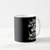 Mug Cadeaux de pompier à la retraite, pompier à la ret (Devant droit)