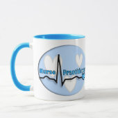 Mug Cadeaux de praticienne d'infirmière (Gauche)