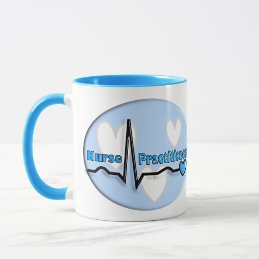 Mug Cadeaux de praticienne d'infirmière (Gauche)
