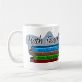 Mug Cadeaux de professeur de maths (Gauche)