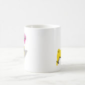Mug Cadeaux de Pug drôles règnent (Centre)