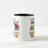 Mug Cadeaux de retraite et T-shirts de retraite (Centre)