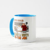 Mug Cadeaux de retraite et T-shirts de retraite (Devant gauche)