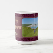 Mug Cadeaux de retraite heureux personnalisés pour mam (Centre)