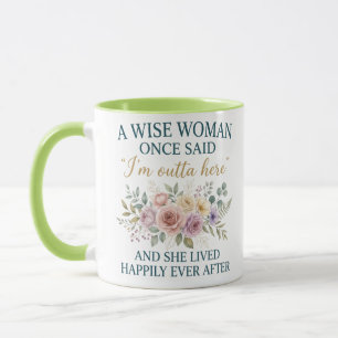 Mug Cadeaux de retraite pour femmes, cadeau de retrait