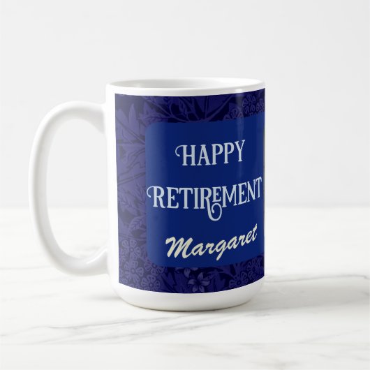 Mug Cadeaux de retraite pour infirmière joyeuse person (Gauche)