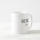 Mug Cadeaux De Retraite Pour Les Femmes Hommes Drôle R (Devant droit)