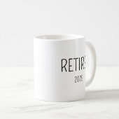 Mug Cadeaux De Retraite Pour Les Femmes Hommes Drôle R (Devant droit)