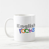 Mug Cadeaux "de roches anglaises" de professeur (Gauche)