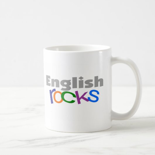 Mug Cadeaux "de roches anglaises" de professeur (Droite)