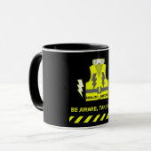 Mug Cadeaux De Santé Et De Sécurité Pour Les Employés (Devant gauche)