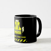 Mug Cadeaux De Santé Et De Sécurité Pour Les Employés (Devant droit)