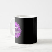 Mug Cadeaux de sensibilisation à la surdose violette s (Devant gauche)