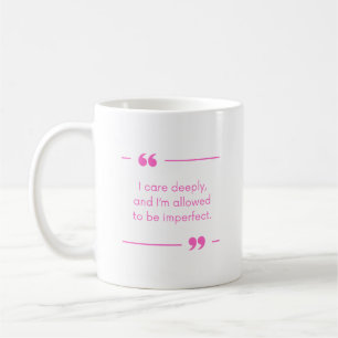 Mug Cadeaux de soins personnels Encouragement Bien-êtr