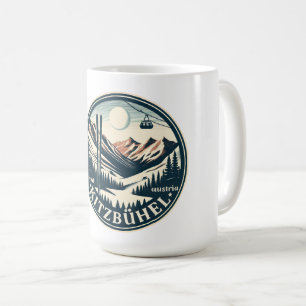 Mug Cadeaux de station de ski de la ville de Kitzbuhel