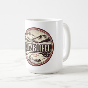 Mug Cadeaux de station de ski de la ville de Kitzbuhel