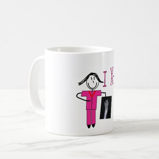 Mug Cadeaux de technologie de rayon X (Devant gauche)