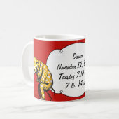 Mug Cadeaux d'éléphant de cirque (Devant gauche)